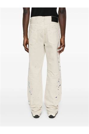 Jeans in denim di cotone beige PURPLE BRAND | P011DPAI325KHAKI